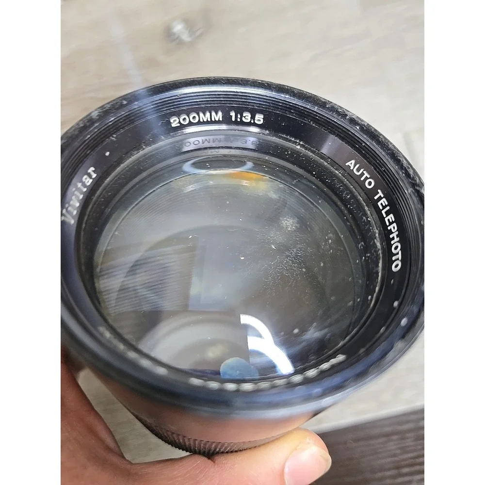 Vivitar 200mm f/3.5 Auto Telephoto Lens Ø62mm MF